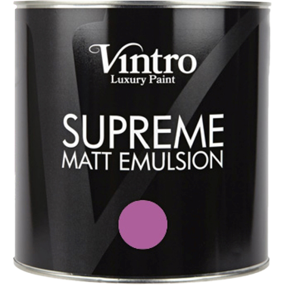 Vintro Paint Orchid Matt Emulsion Interior Paint 2.5L Image 2