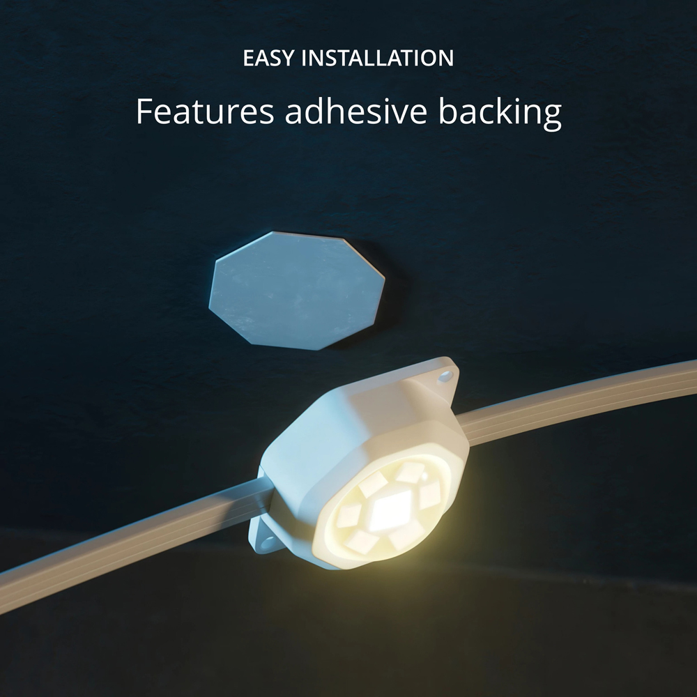 Twinkly 72 RGB LED Smart White Cable Permanent Light Strip 30m Image 4