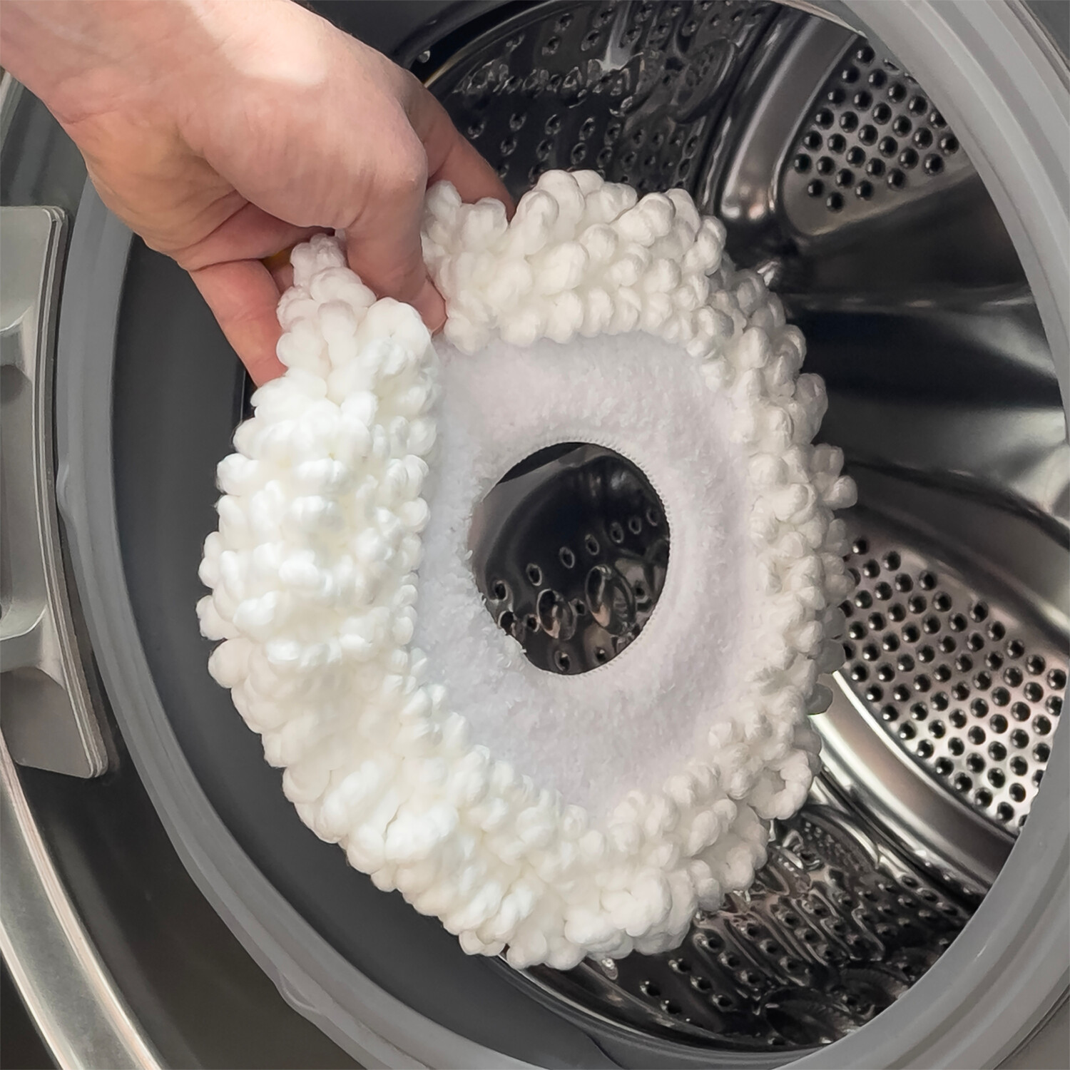 Spontex Full Action Spin Mop Head Refill - White Image 8