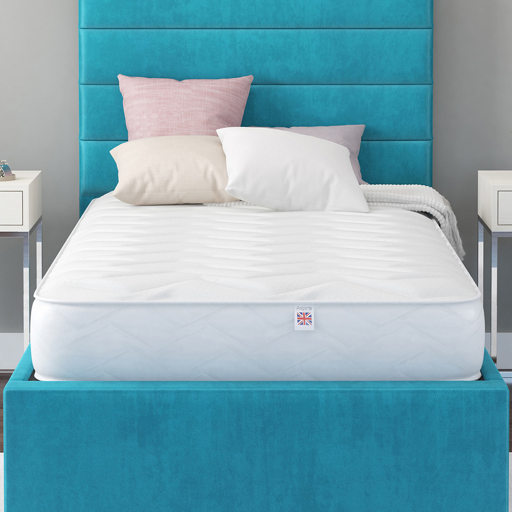 Aspire Small Single Comfort Memory Foam Rolled Mattress Image 4