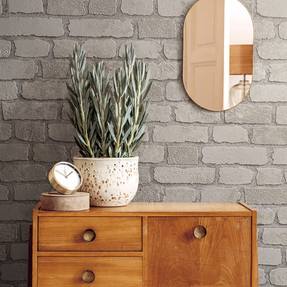 Galerie Industrial Effects Sand Off White Wallpaper Image 3