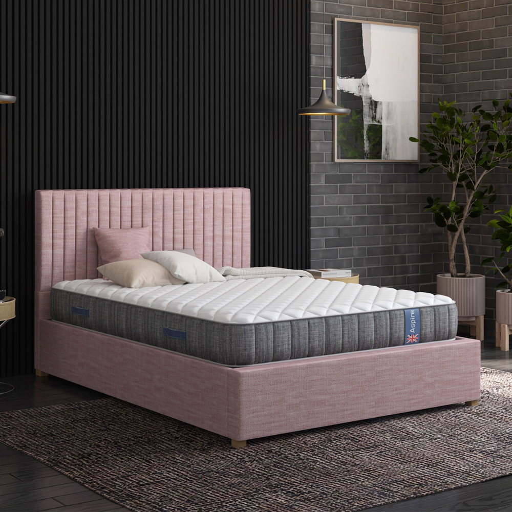 Aspire Small Single Diamond Pocket+ Hybrid Mattress Image 4