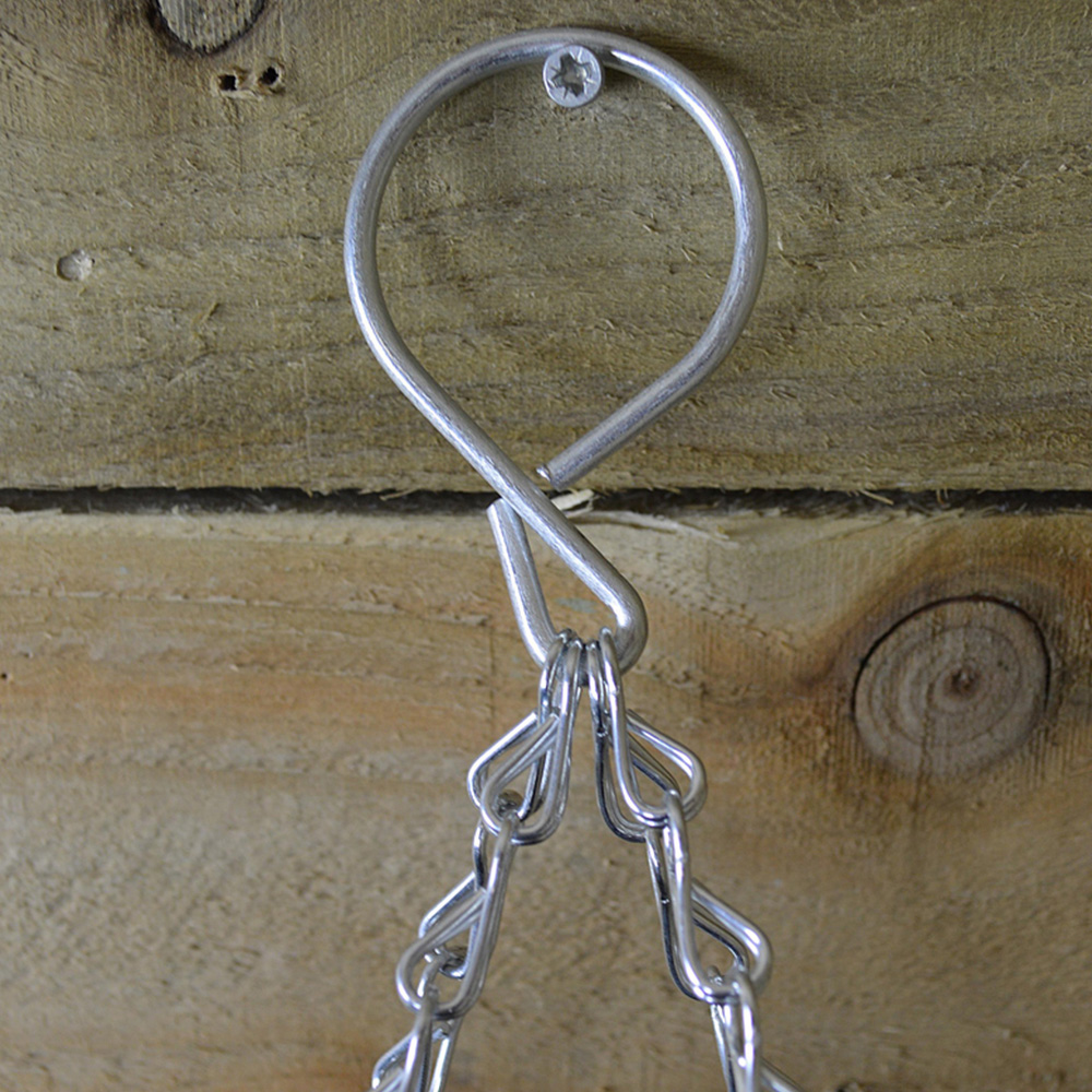 Samuel Alexander Easy Bloom Black Plastic Hanging Basket 14 inch 4 Pack Image 7