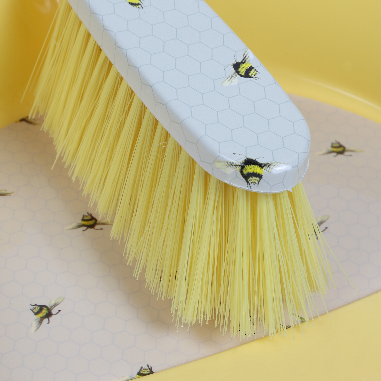Bees Mini Dust Pan and Brush Image 2