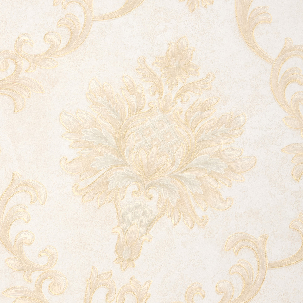 Living and Home Textured 3D Embossed Gold Non-Pasted Wallpaper Image 6