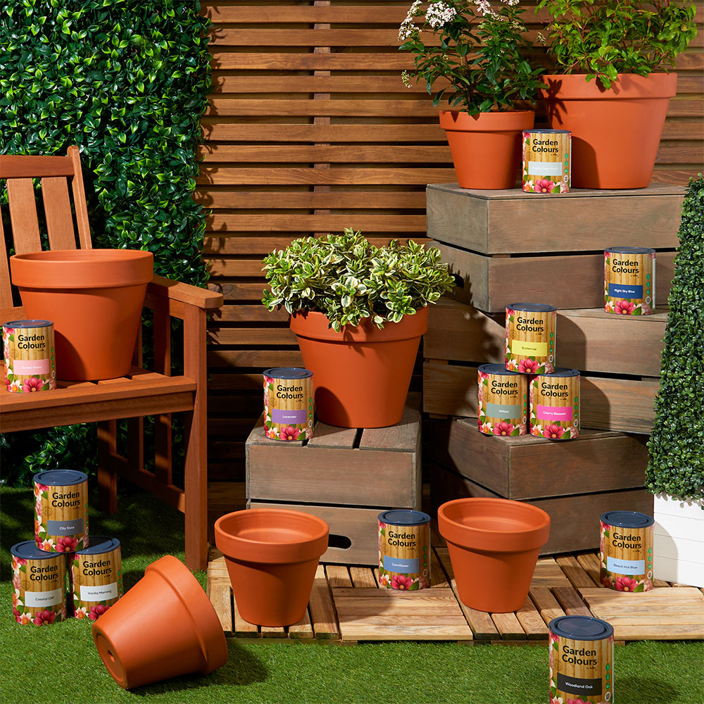 Wilko Garden Colours Vanilla Morning Wood Paint 5L Image 6