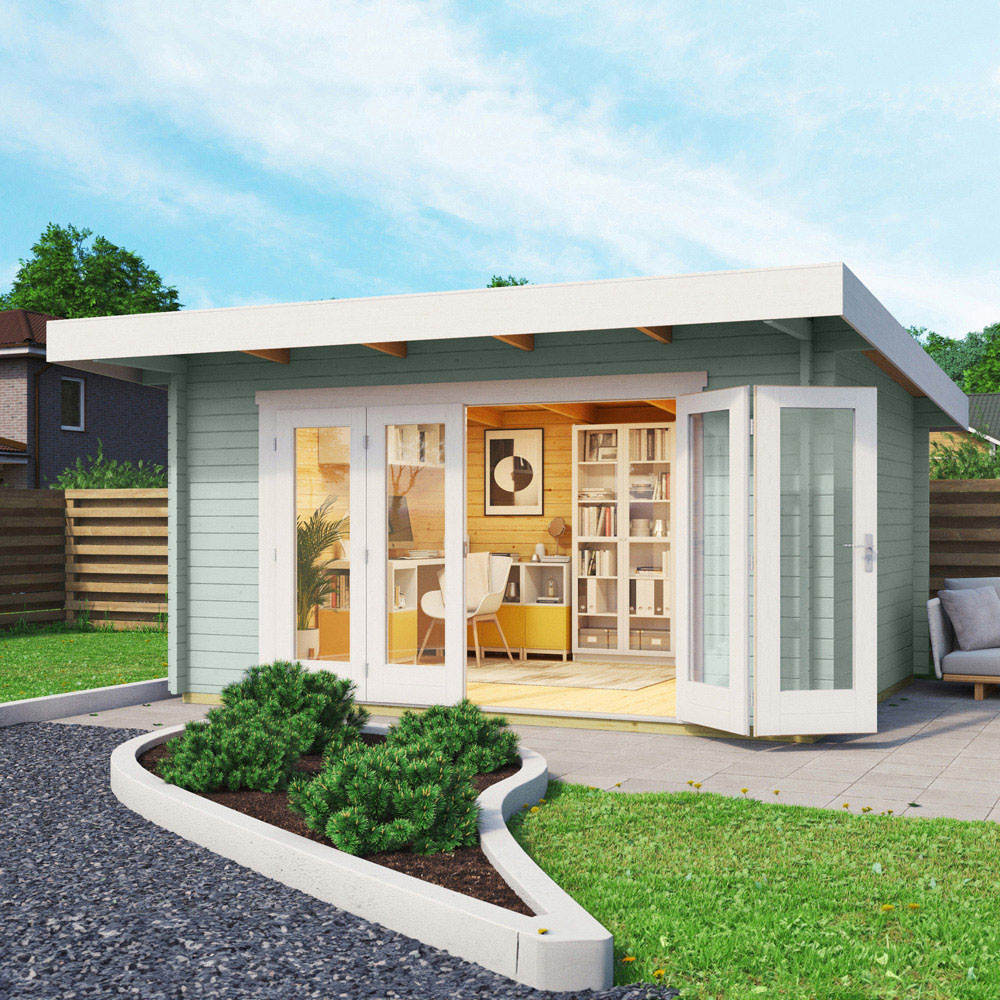 Norland Sussex 1 14.8 x 13.5ft Pent Garden Cabin Image 4