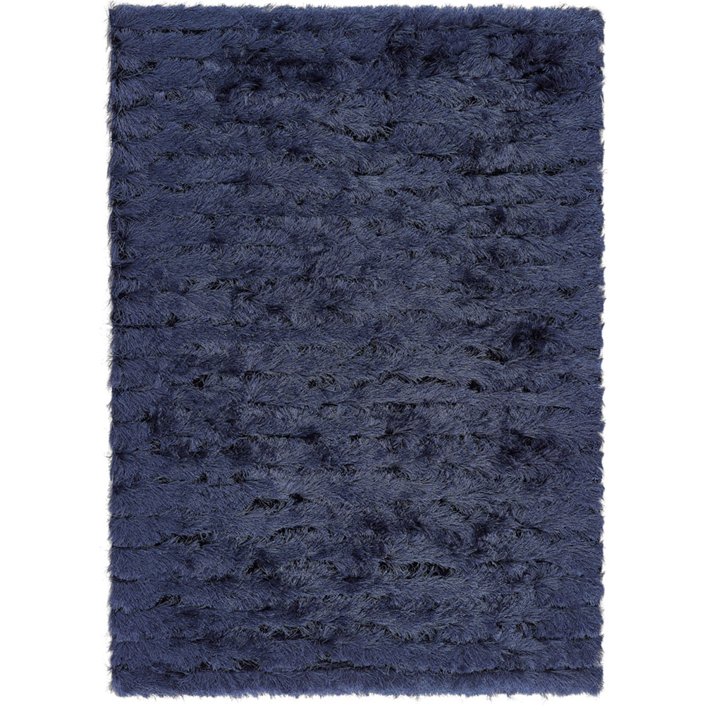Origins Carved Glamour Navy Rug 120 x 170cm Image 1