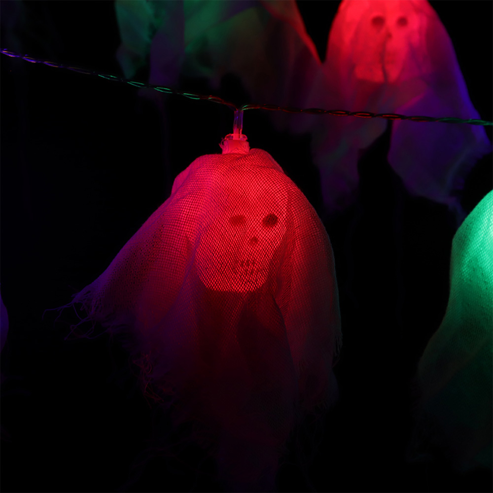 Living and Home 3m Halloween Skull 20 LED String Light Image 5