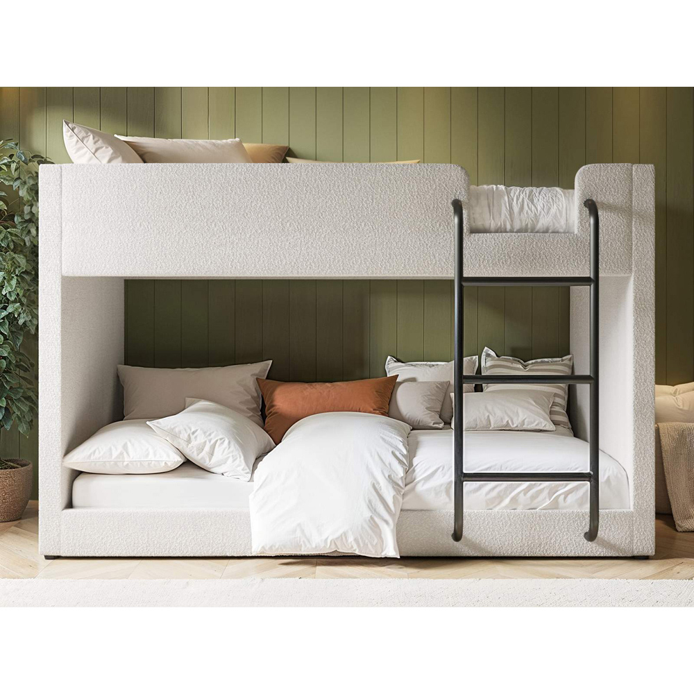 Flair Eden Beige Boucle Bunk Bed Image 4