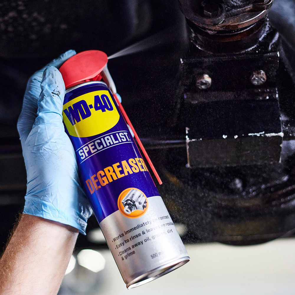 WD-40 Specialist Professional Strength Heavy Duty Degreaser Spray 500ml 2 Pack Image 5
