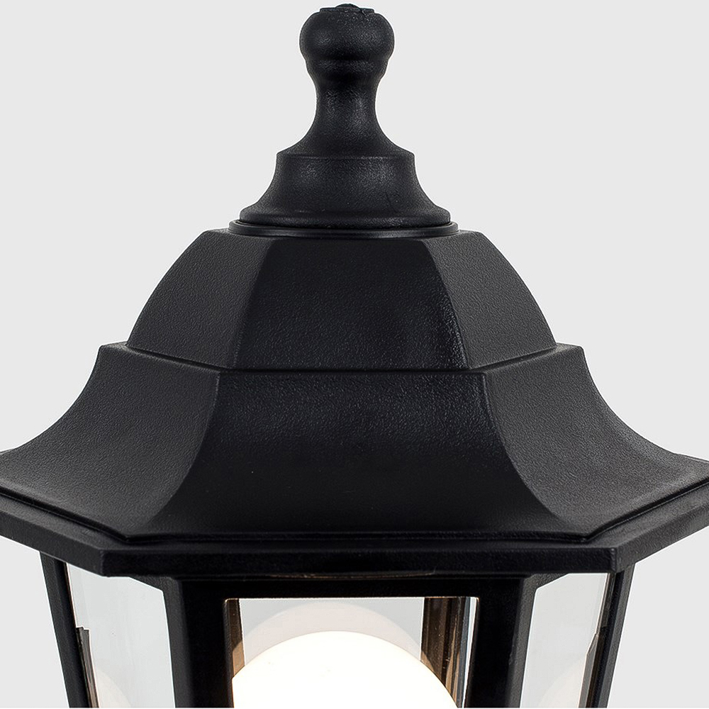 ValueLights Mayfair Black Outdoor Post Topper Light Image 3