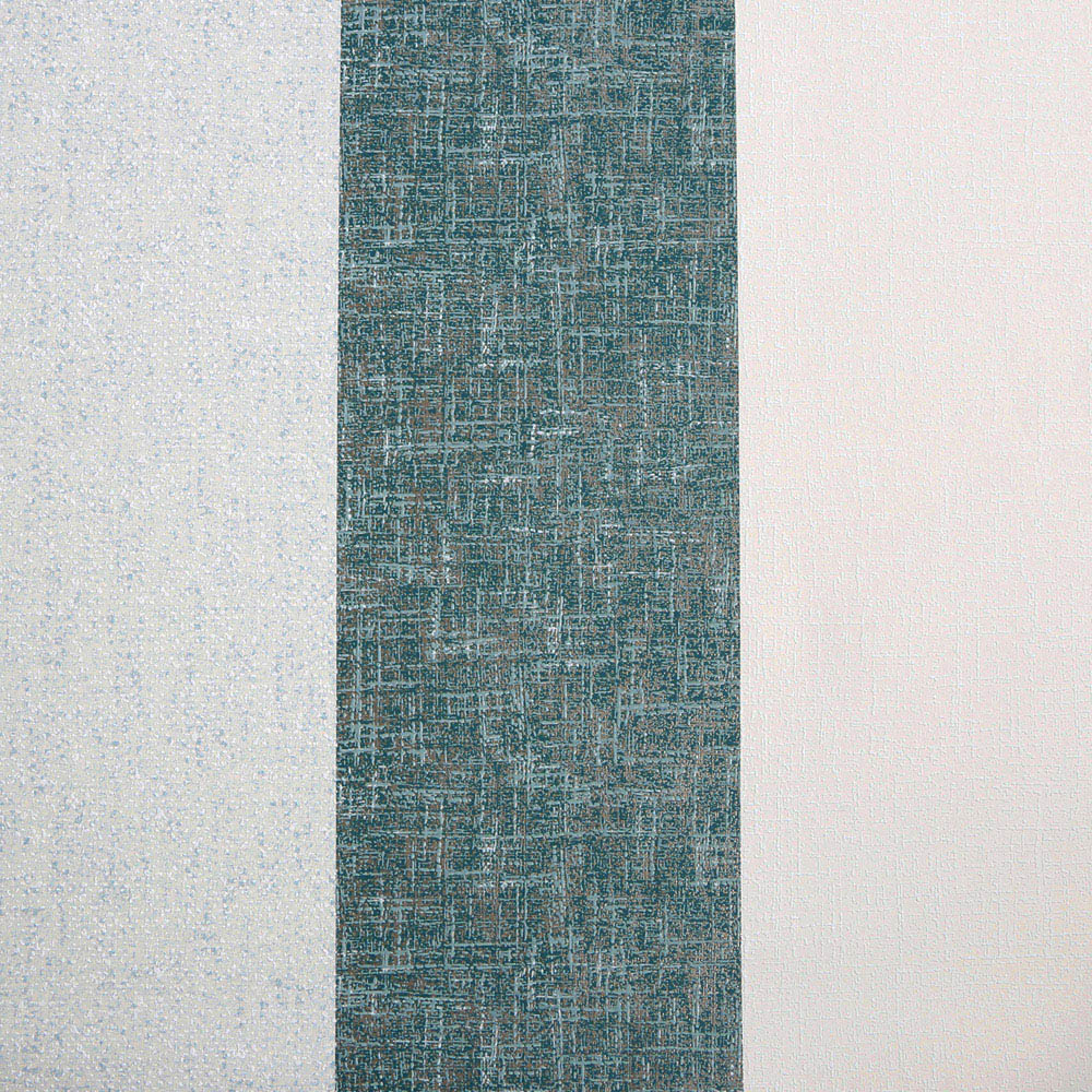 Superfresco Meadow Stripe Teal and Rose Gold Wallpaper Image 1