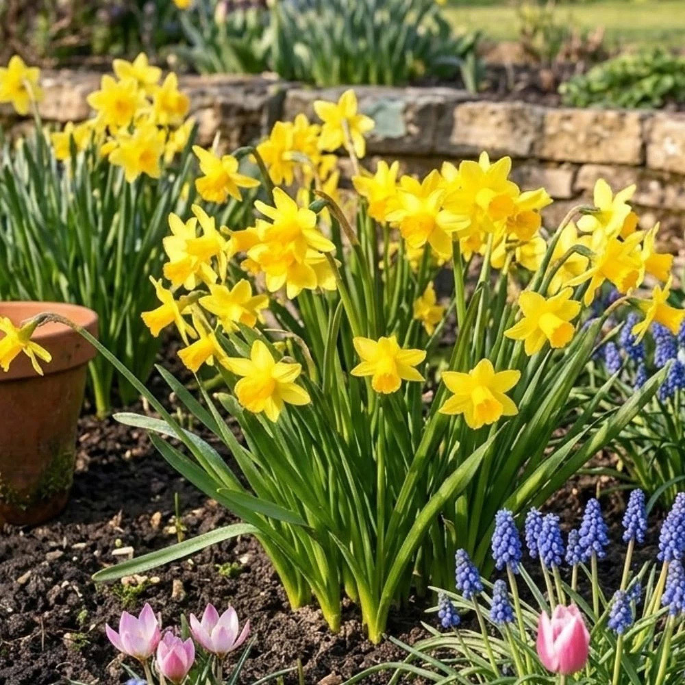 Thompson and Morgan Daffodil Chuckles Planting Bulb 32 Pack Image 2