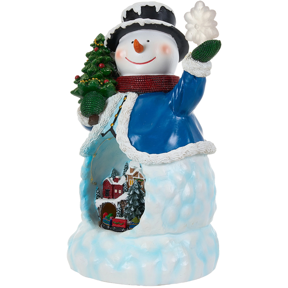 Living and Home Snowman LED Music Box Image 3