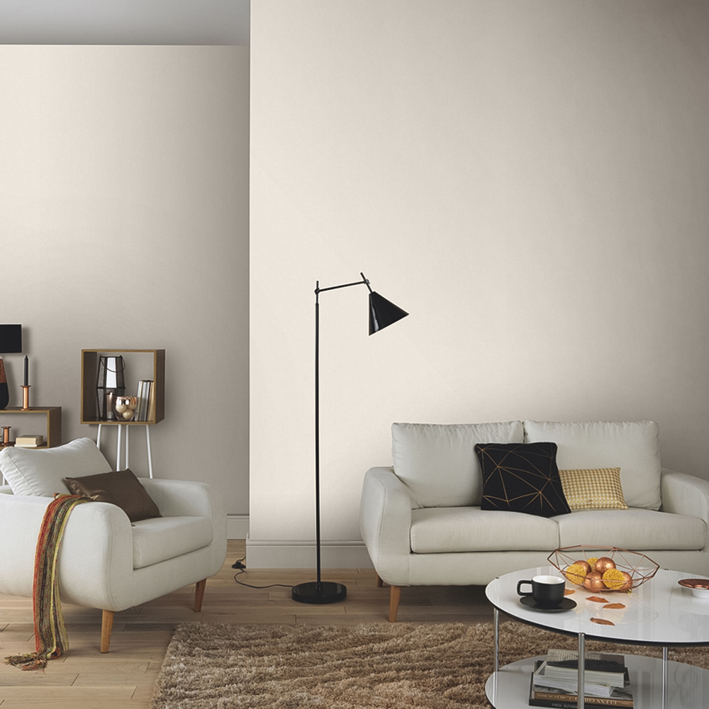 Erismann Decadent Textured Luxury Plain Cream Vinyl Wallpaper Image 3