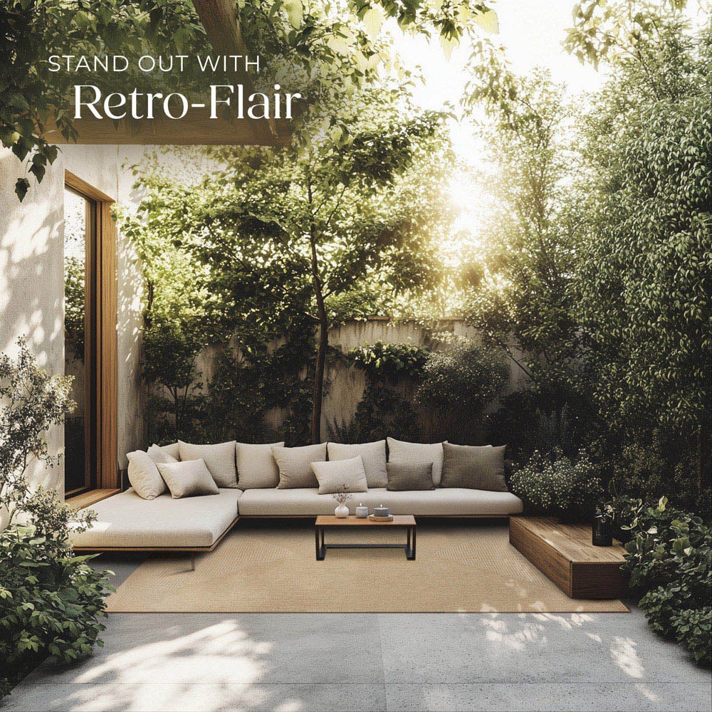 tectake Woven Easy Care Rug 290 x 200 x 0.5cm Image 3