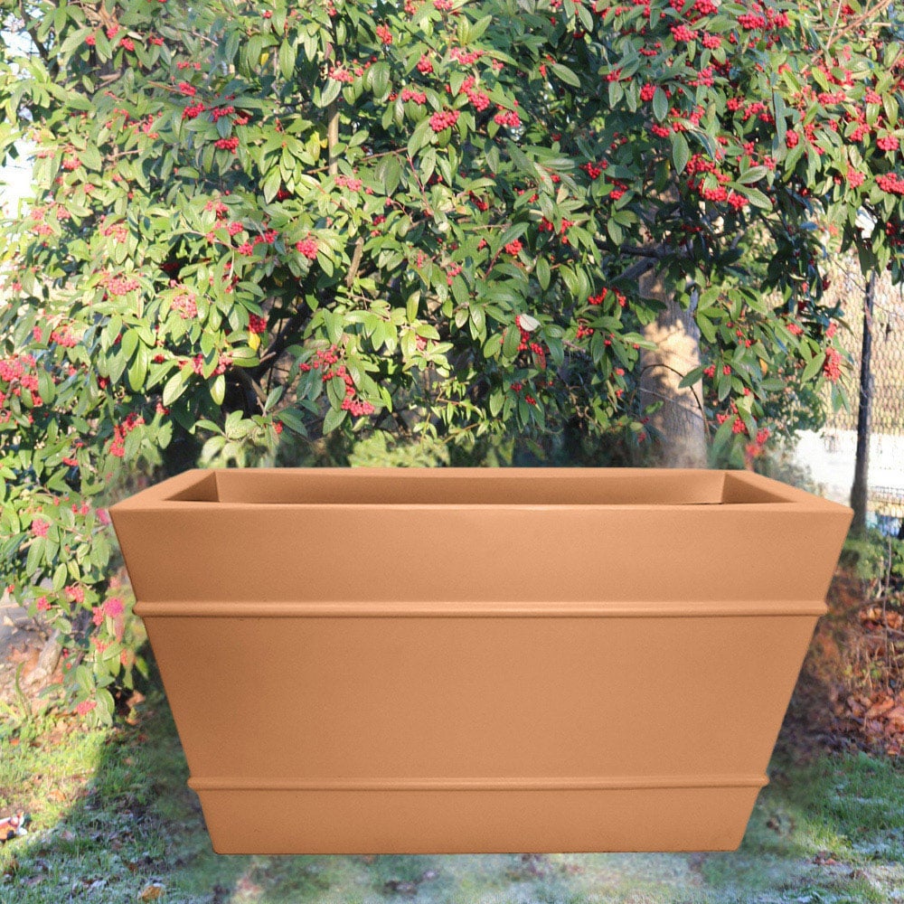 Trifibre St James Terracotta Roto Moulded Planter 60 x 110cm Image 2