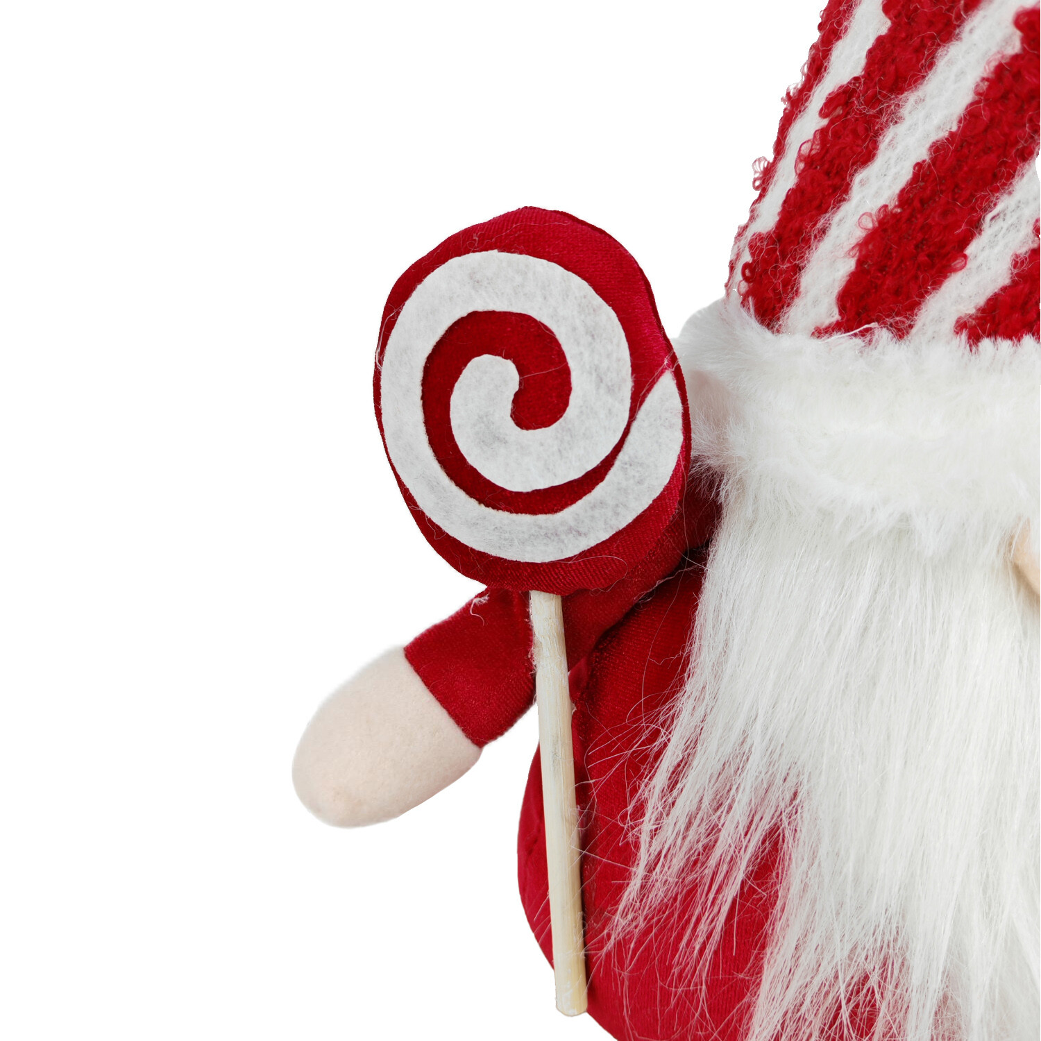 Candy Cane Sitting Gonk Red and White Image 8