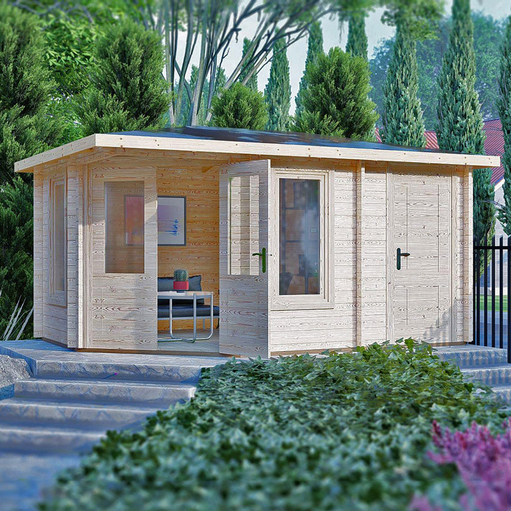 Shire Rita 10 x 14ft Log Cabin Image 2