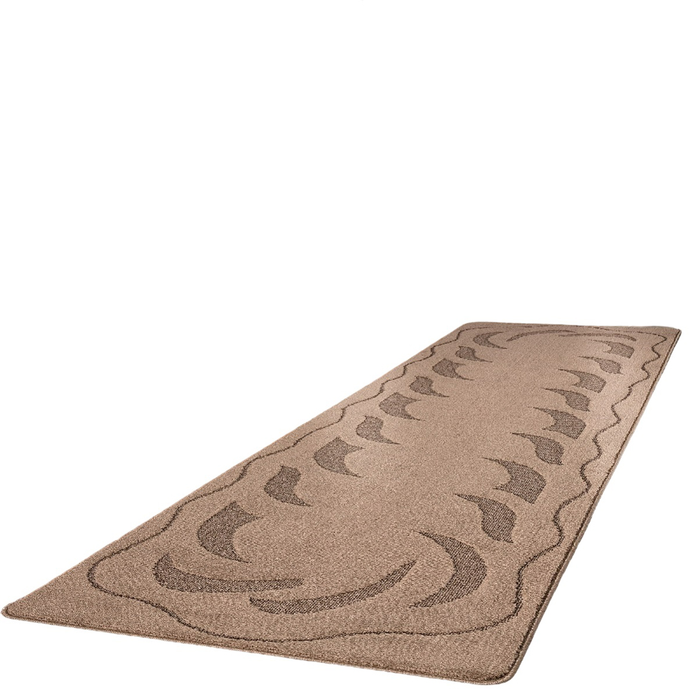 Smart Living Ovalack Beige Gel Back Non-Slip Door Mat 50 x 80cm Image 3