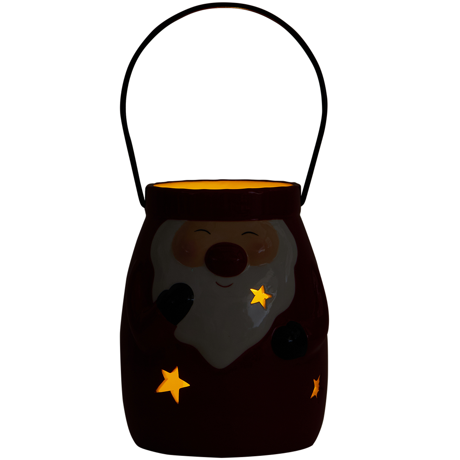 LED Santa Lantern Image 3