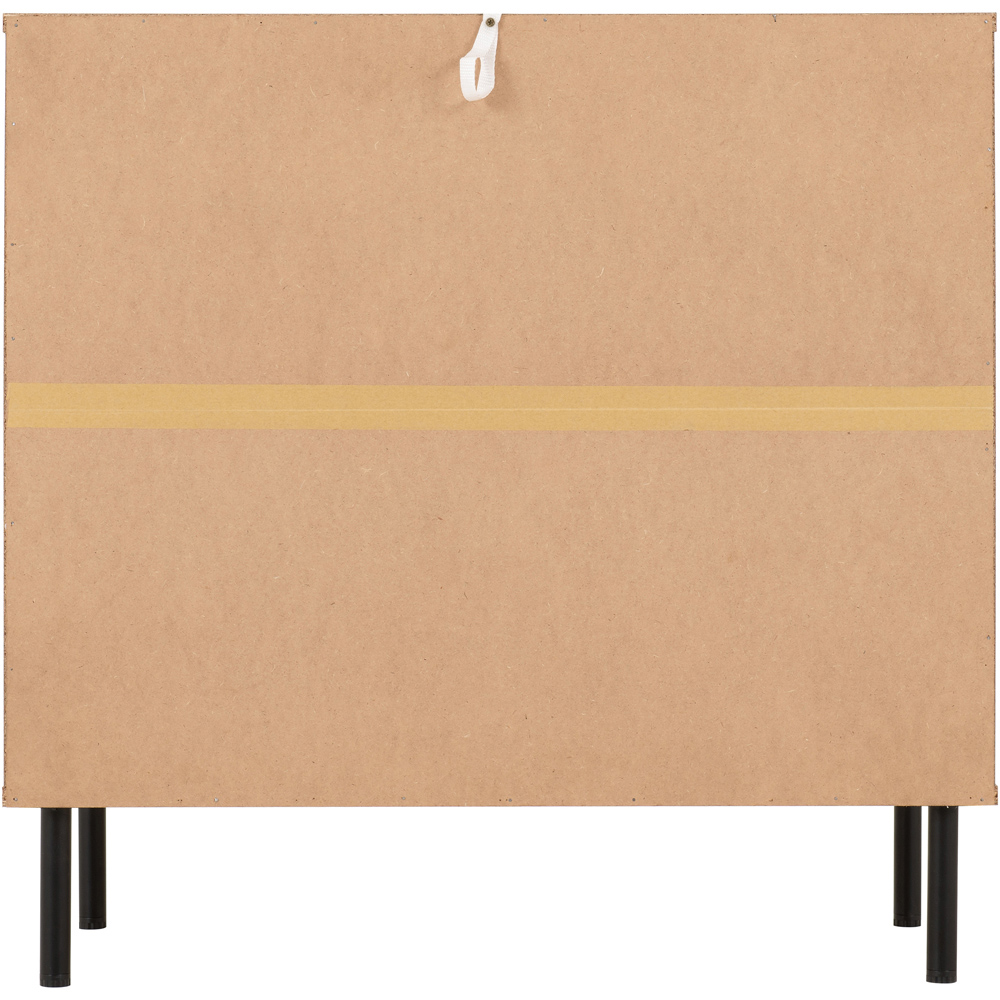 Seconique Leon 3 Drawer Medium Oak Effect Chest of Drawers Image 6