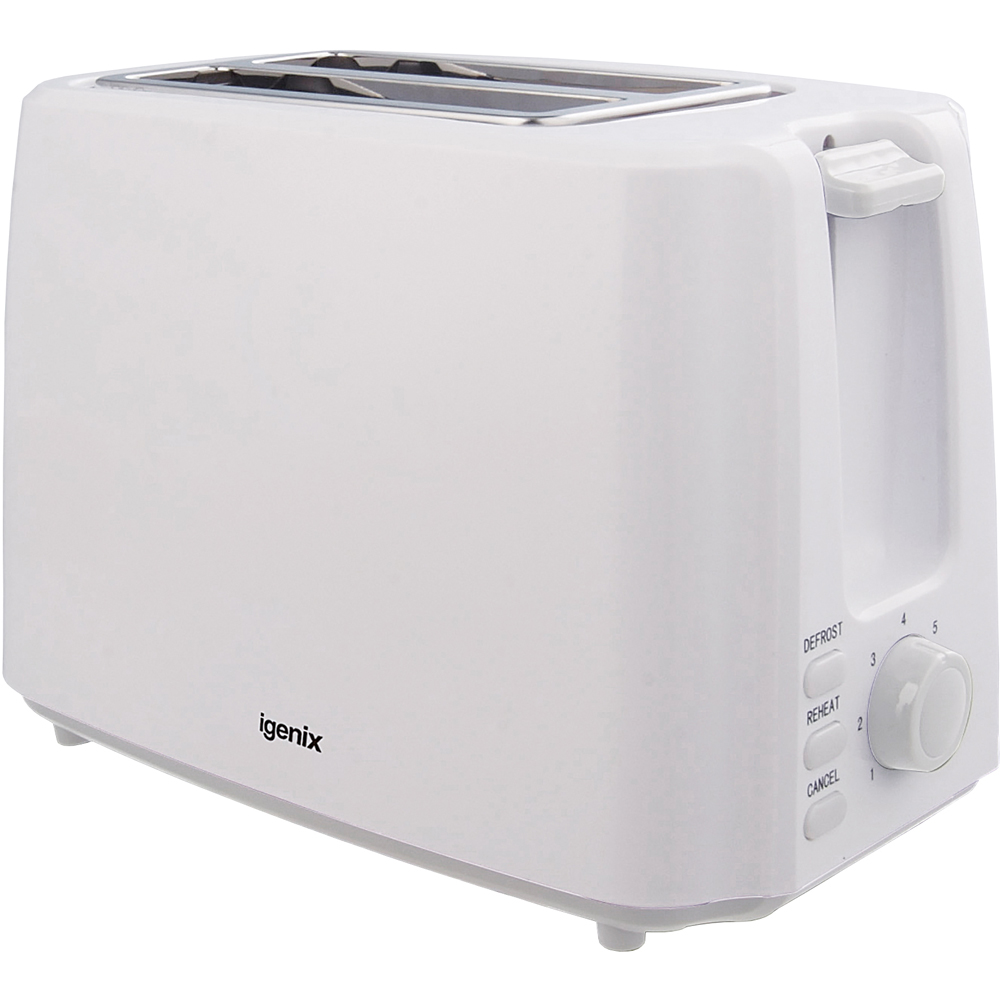 Igenix IGPK30 White 20L Microwave with 2 Slice Toaster and 1.7L Kettle Set Image 2