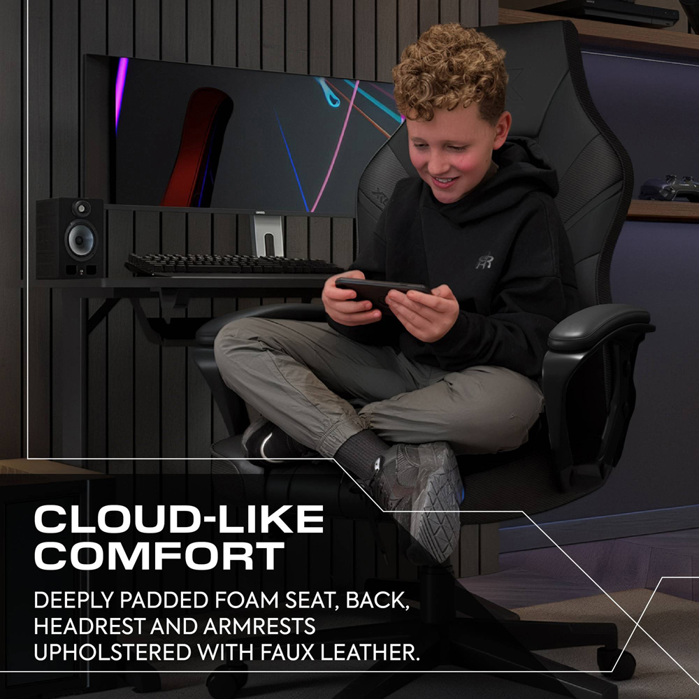 X Rocker Tempest Black Office Gaming Chair Image 6