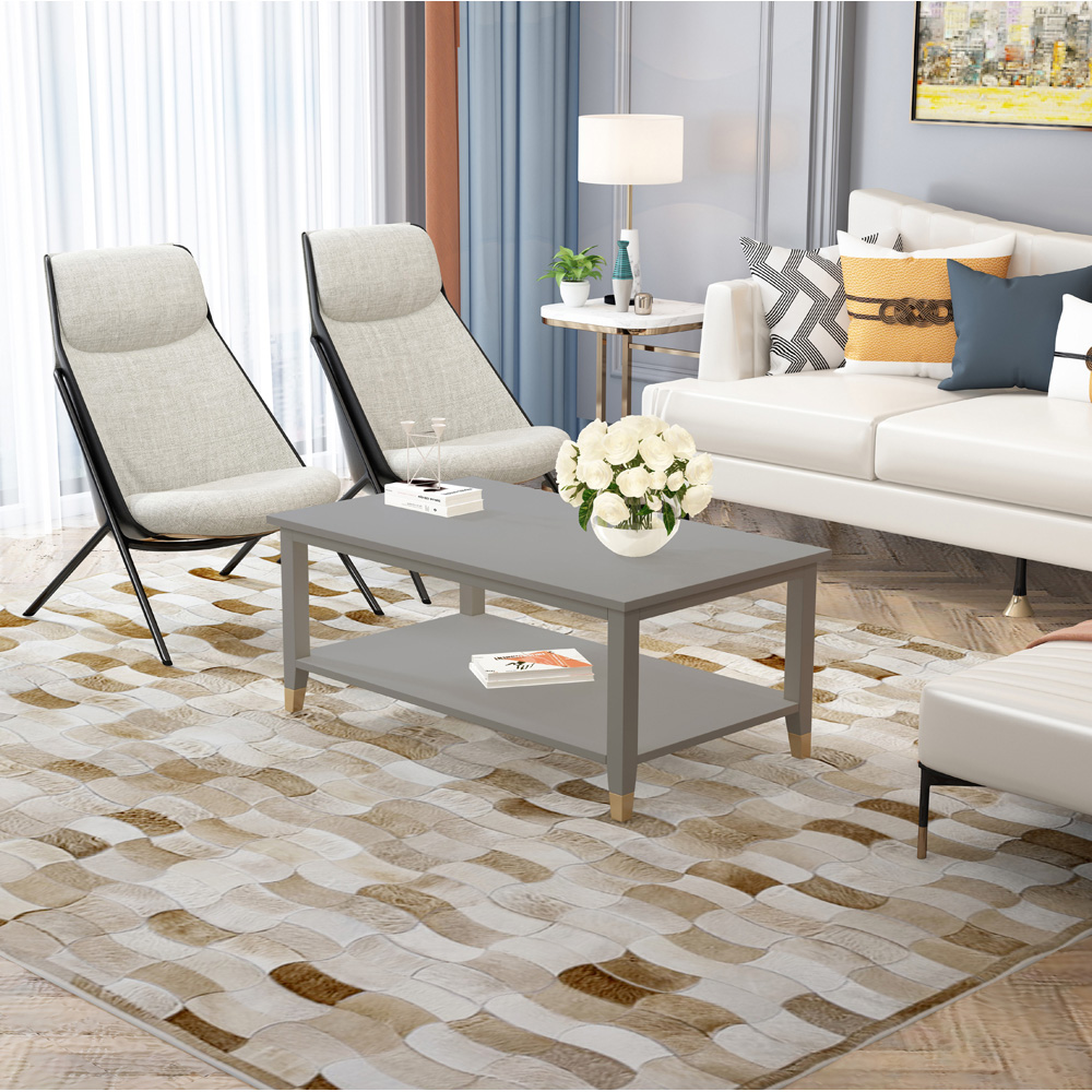 Palazzi Grey Coffee Table Image 7