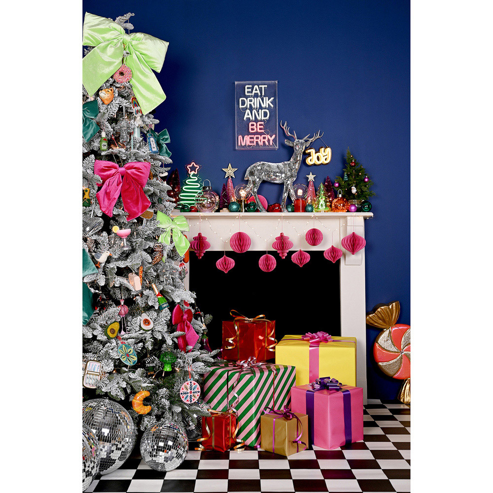 The Seasonal Gift Co Happy Avocado Felt Hanging Decoration 12cm Image 2