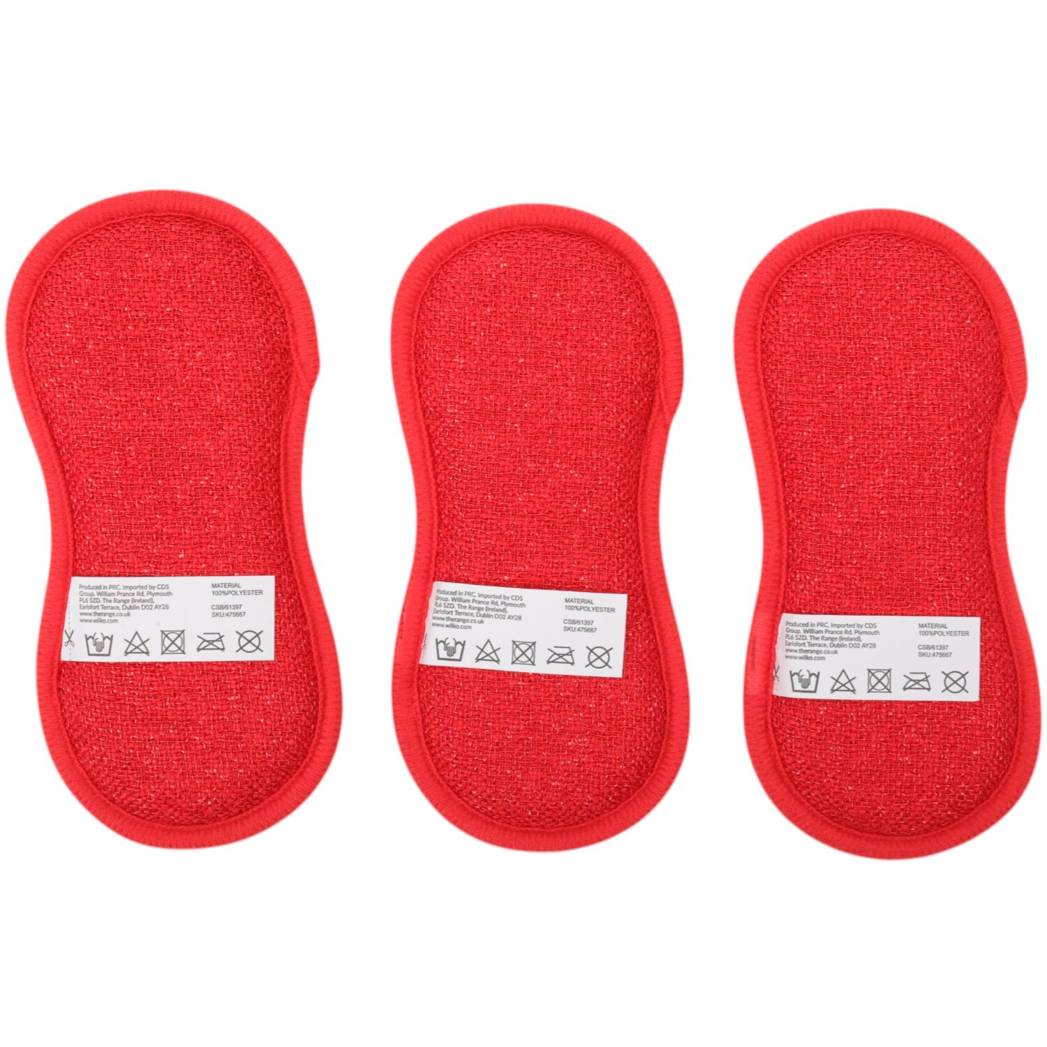 Pack of 3 Cosy Christmas Cleaning Pads Image 4