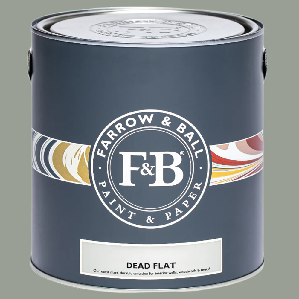 Farrow & Ball Dead Flat Pigeon Matt Paint 2.5L Image 2