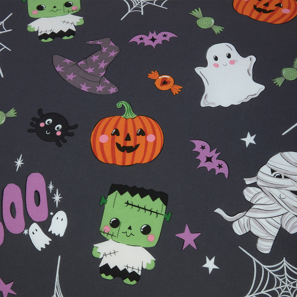 Monster Mash Duvet Set Charcoal Double Image 5