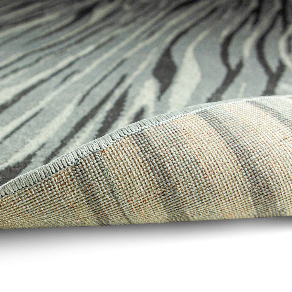 Eselle Rhythm Willow Grey Rug 120 x 170cm Image 4