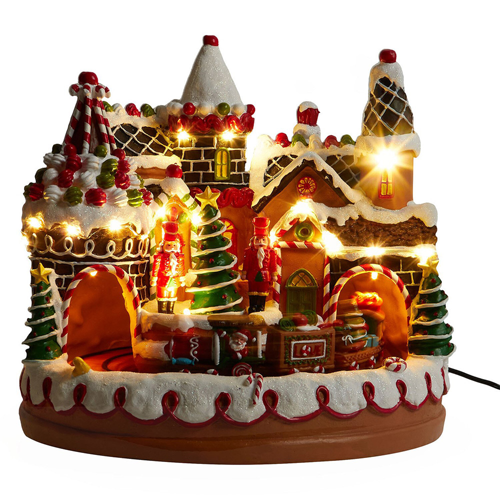 Christmas LED Musical Candy House Image 5