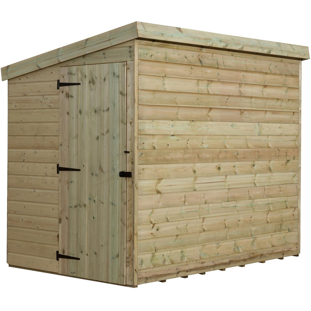 Empire Sheds 2000 7 x 6ft Tongue and Groove Pent Garden Shed Image 1