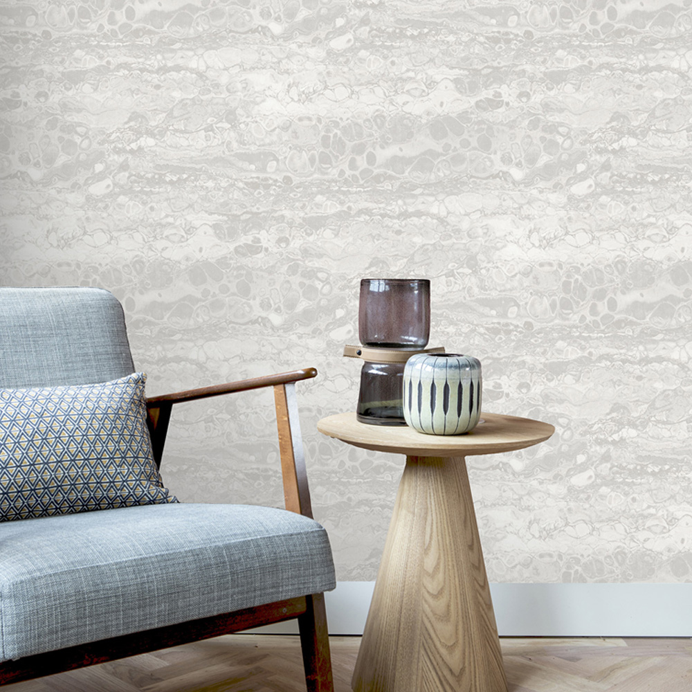 Rasch Verona Dove Grey Wallpaper Image 3