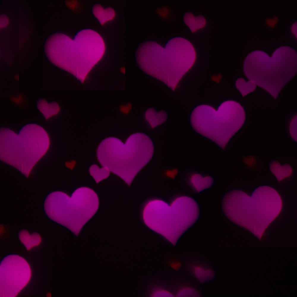 St Helens Pink Love LED Candle Projector Image 7