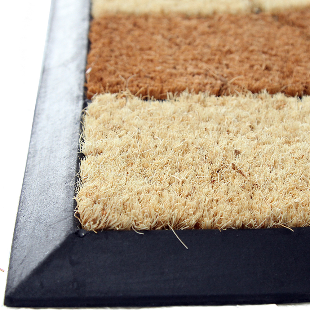 Coco & Coir Sunrise Cluster Coir Door Mat 45 x 75cm Image 5