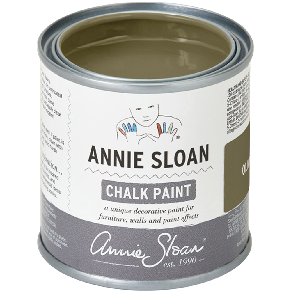 Annie Sloan Olive Matt Chalk Paint 120ml Image 2