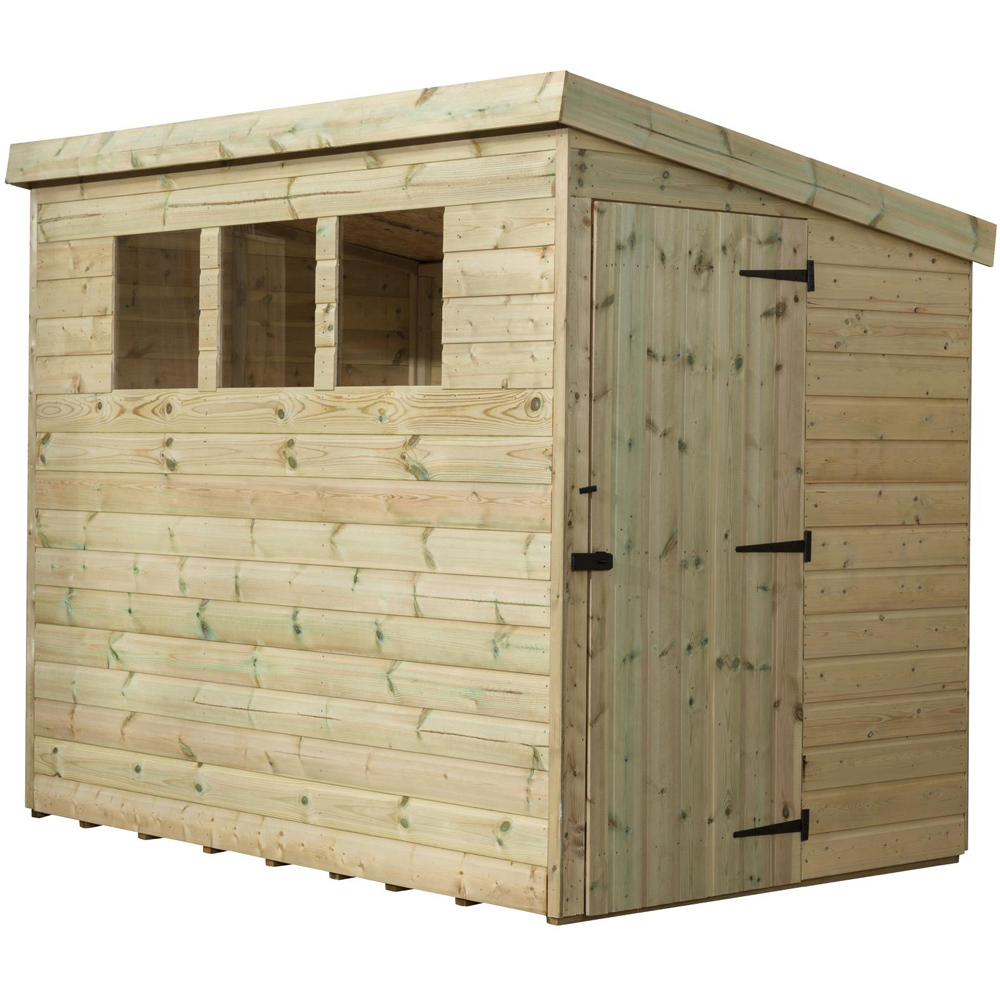 Empire Sheds 2500 8 x 5ft Tongue and Groove Pent Garden Shed Image 1