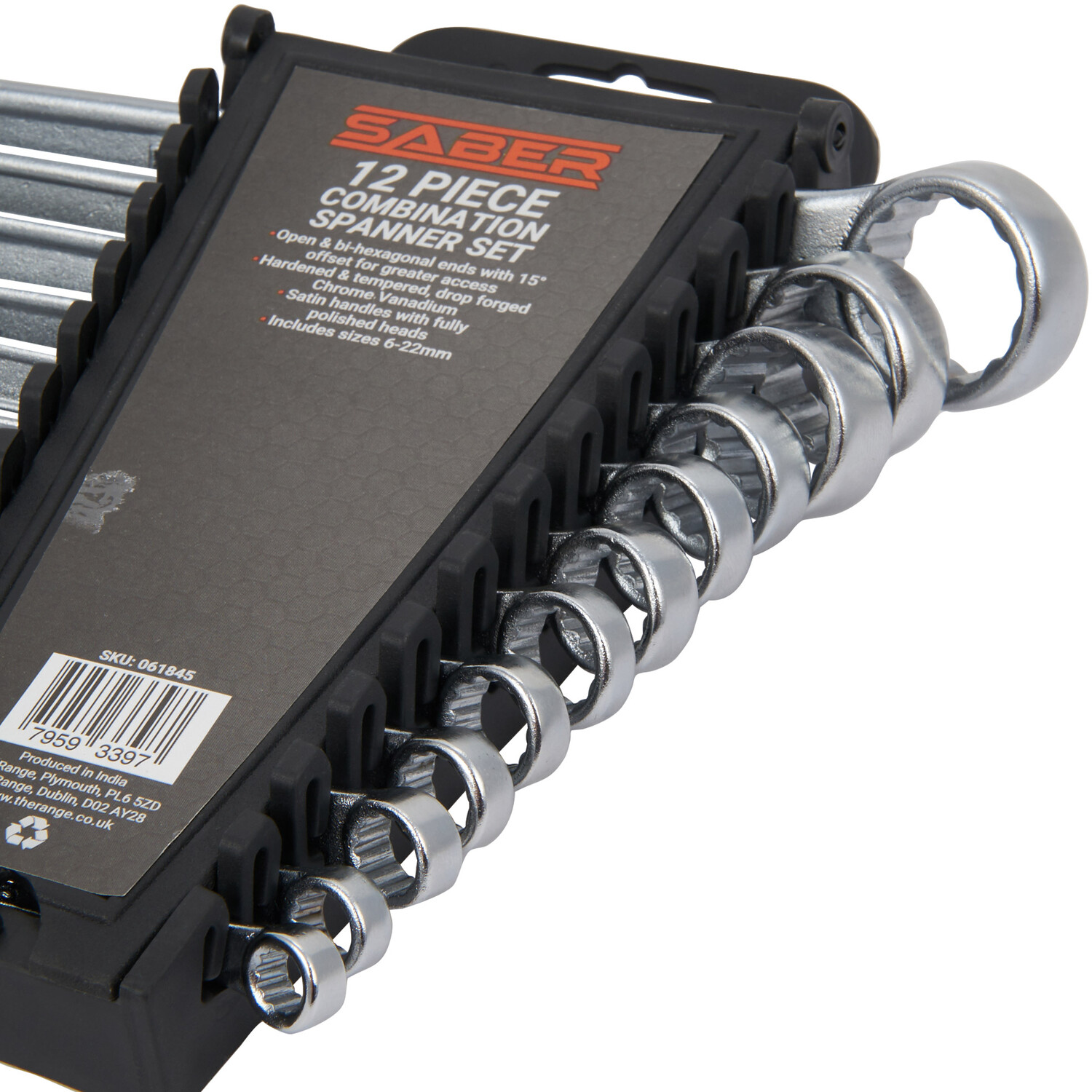 Saber 12 Piece Combination Spanner Set Image 3