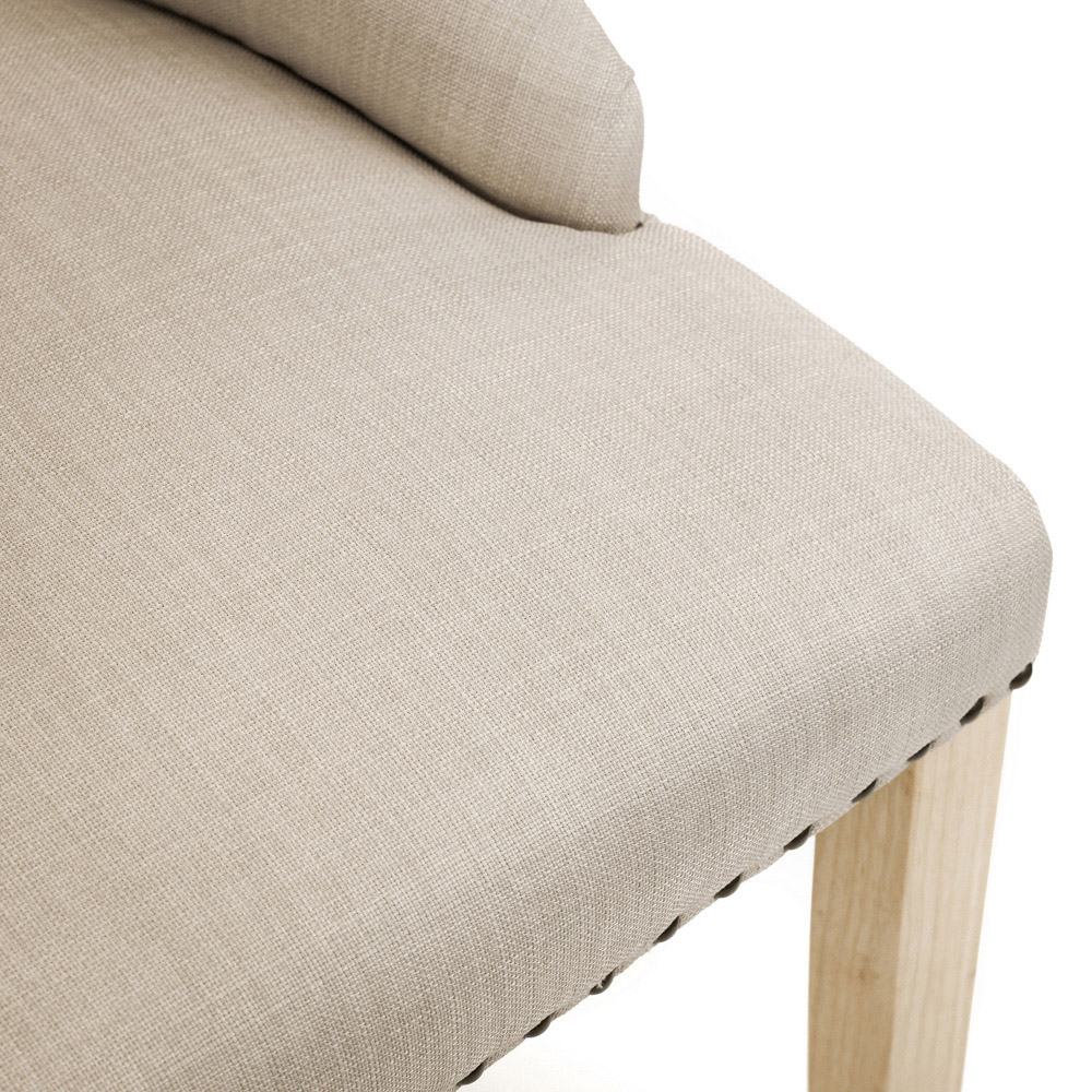 Julian Bowen Cotswold Dining Table with Set of 6 Loire Chairs Image 6