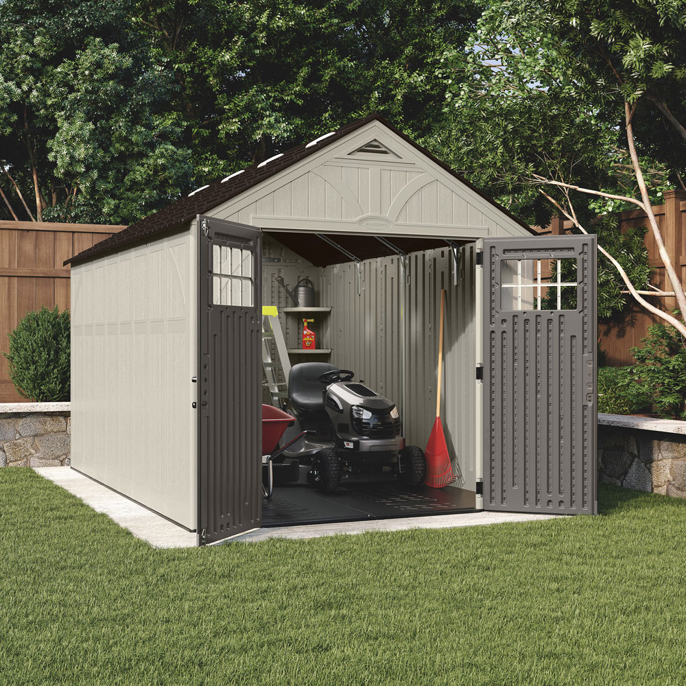 Suncast Tremont 8 x 13ft Apex Storage Shed Image 3
