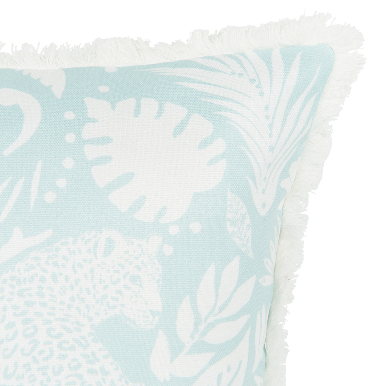 Mali Tropical Cushion - Blue Image 3