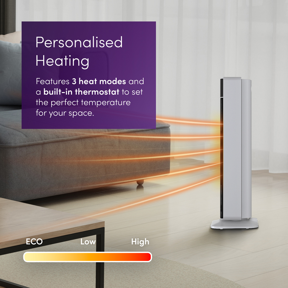 Emperial Tower Fan Heater with Remote Control 2000W Image 6