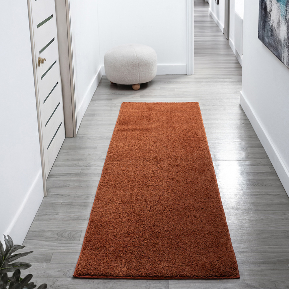 Desire Rugs Comfy Terracotta Anti Slip Felt Backing Rug 160 x 220cm Image 7