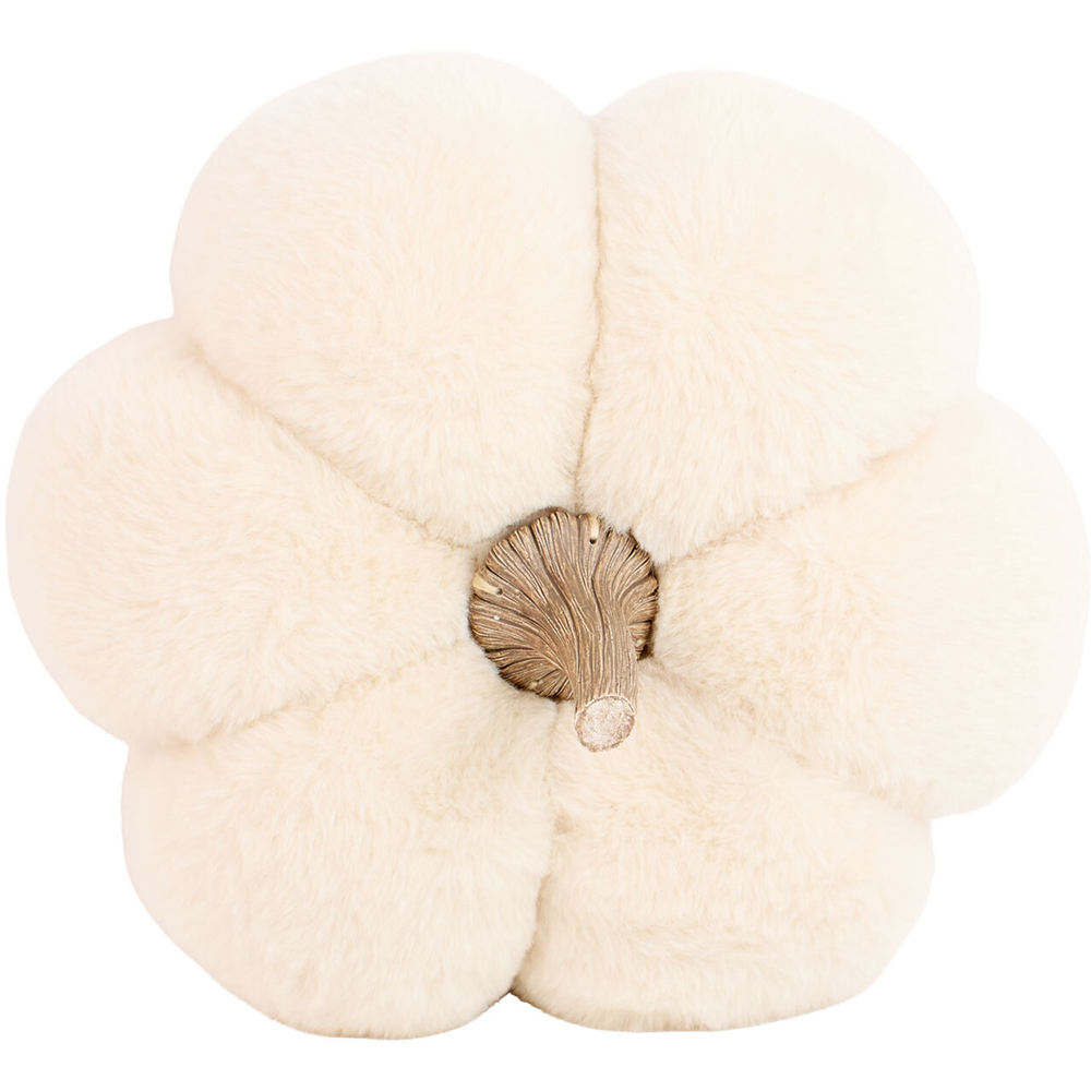 Pumpkin Faux Fur Doorstop Image 10