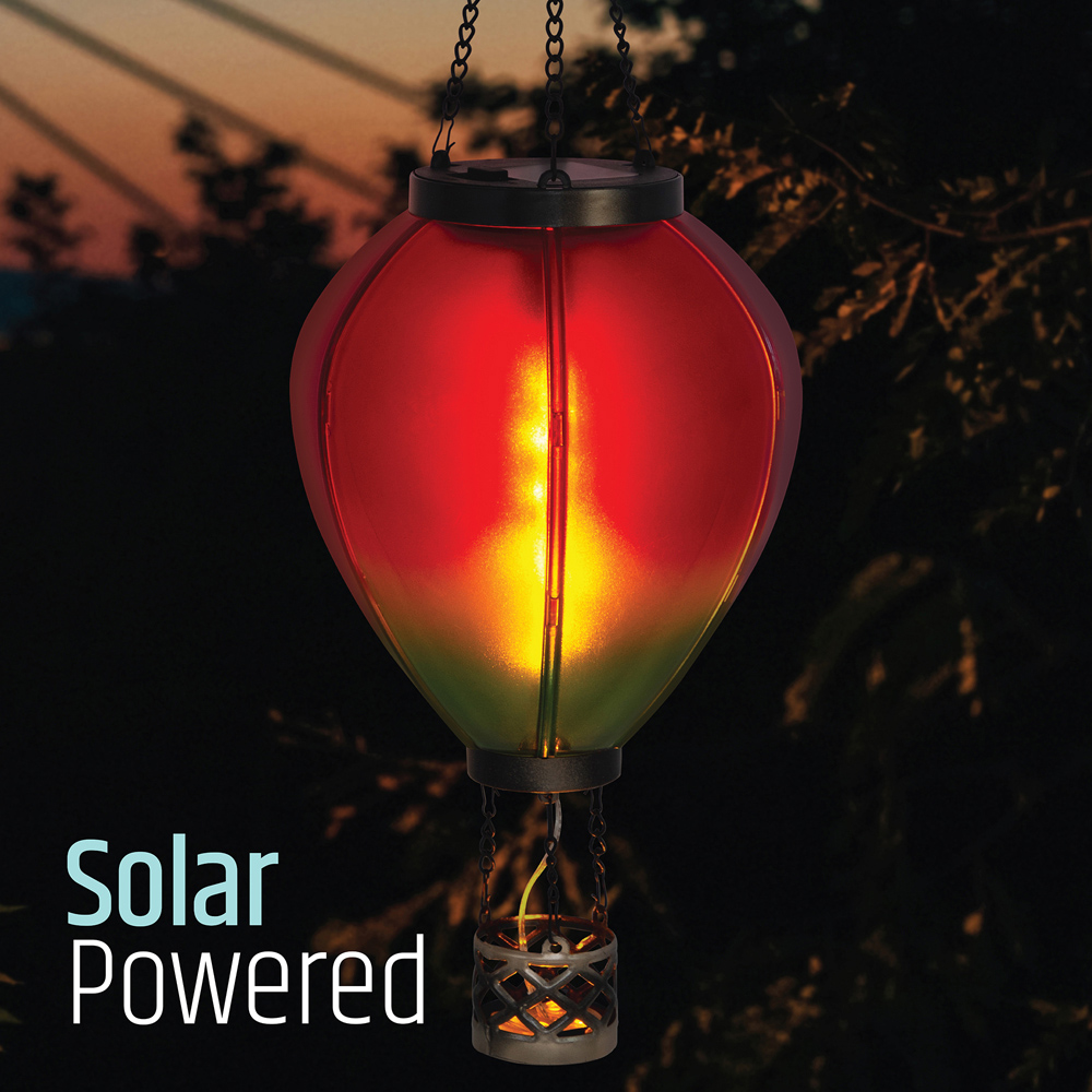 Gardenkraft Solar Hot Air Balloon Lantern Image 8